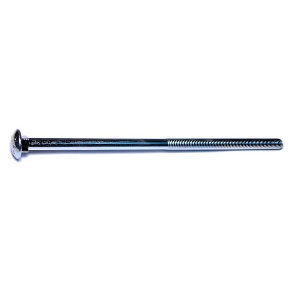 Midwest Fastener Carriage Bolt, Square Neck, 13 (Coarse), 12 in L, Steel, Zinc Plated, 25 PK 01158 - main